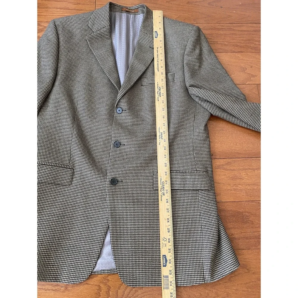 Michael Kors Men's Brown Wool Cashmere Tan Sport Coat‎ Jacket Size 42L New! $250